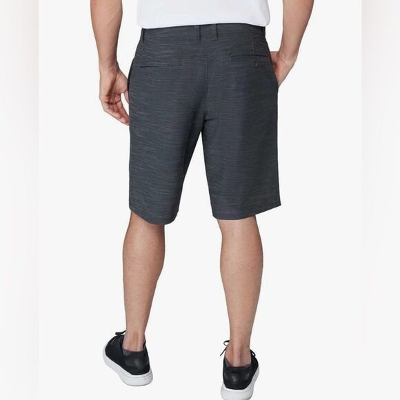 Hang Ten Men’s classic black hybrid short size 34 - Picture 2 of 9